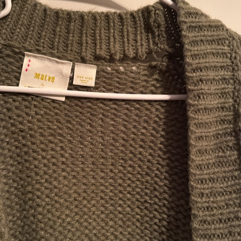 Anthropologie Maeve The Susannah 3d Flower Cardigan Sweater - Picture 2 of 3